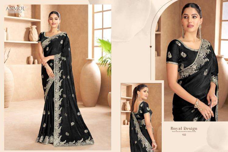 Anmol Creation Presents Jade Traditional Sarees Perfect For Festivals Catalog wholesaler And Exporter 
