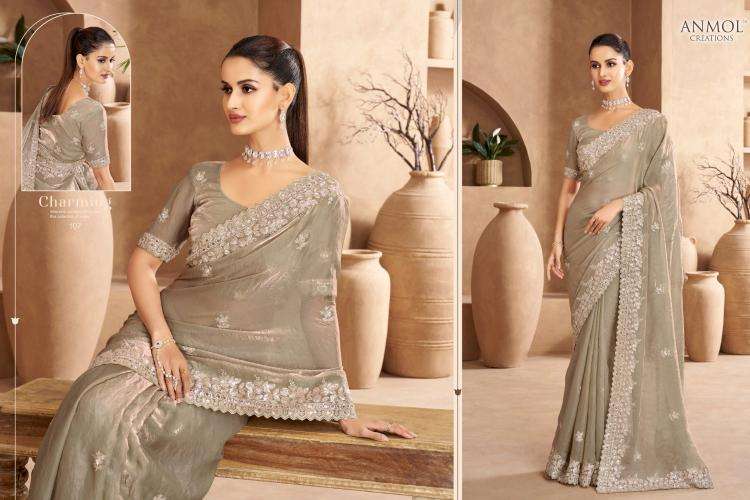 Anmol Creation Presents Jade Traditional Sarees Perfect For Festivals Catalog wholesaler And Exporter 