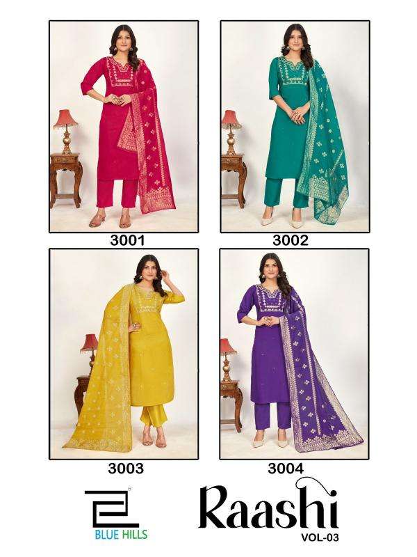 blue hills presents raashi vol-3 readymade roman silk unique kurtis catalog wholesaler and exporter 
