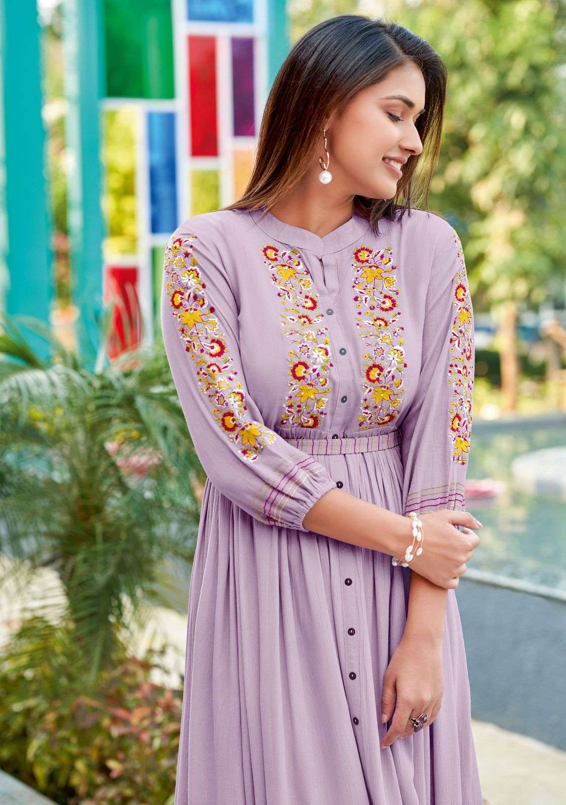 kadlee presents ashmin vol-2 rayon readymade classic kurti catalog wholesaler and exports