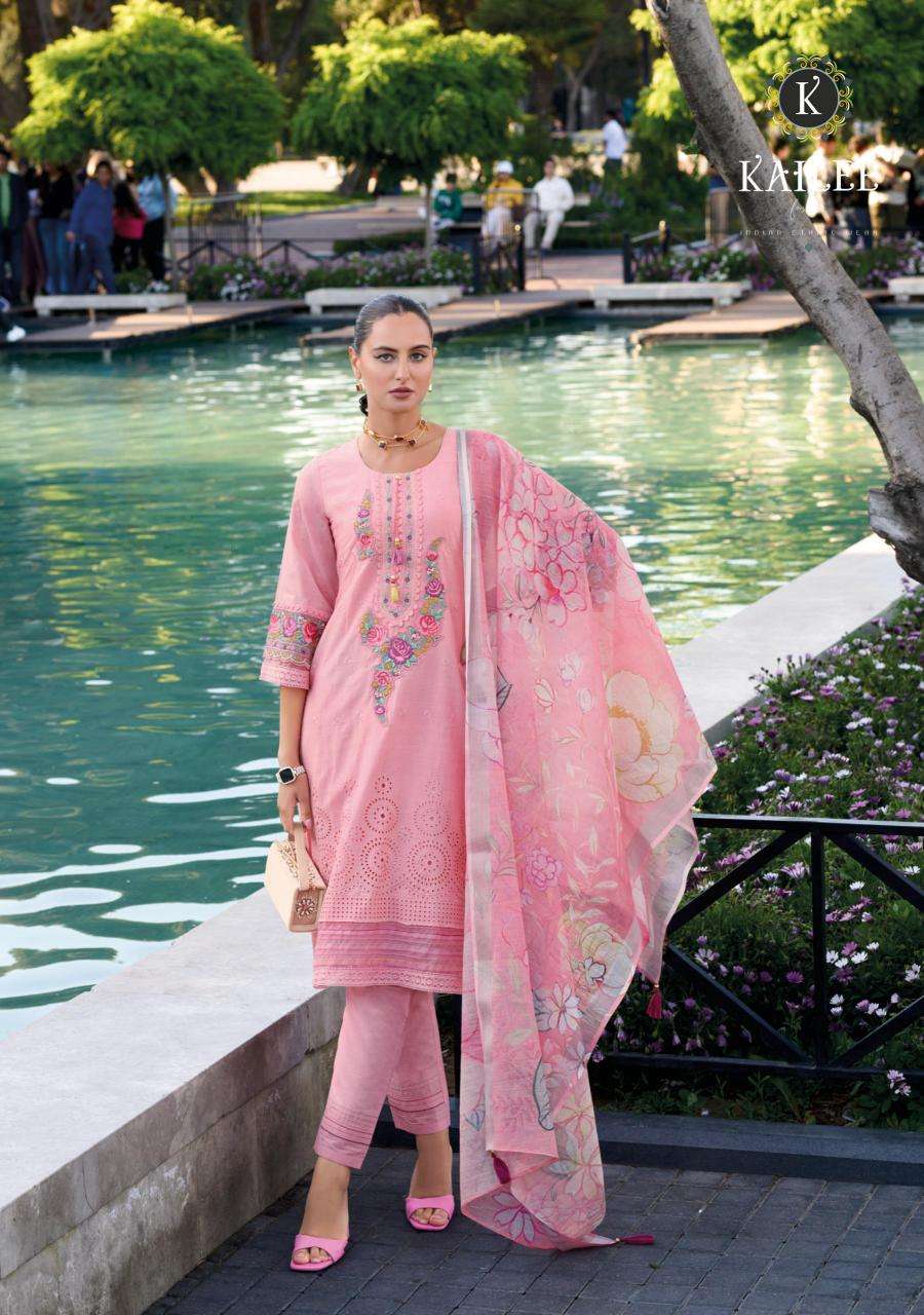 kailee fashion presents suffy readymade chikankari handwork 3pcs kurtis catalog wholesaler and exporter 