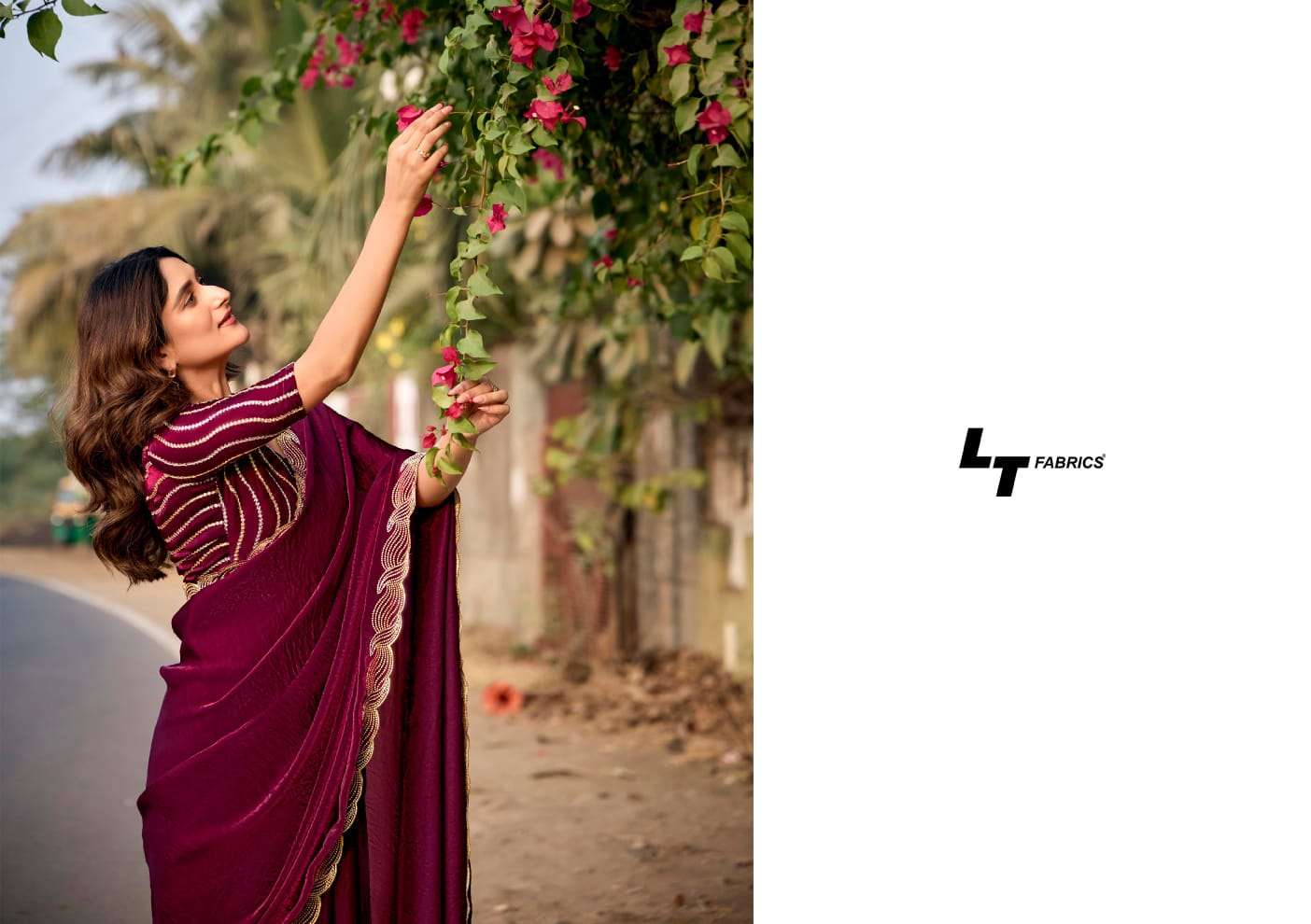 kashvi creation presents lighting vol-1 malai silk designer best saree catalog wholesaler and exporter in surat