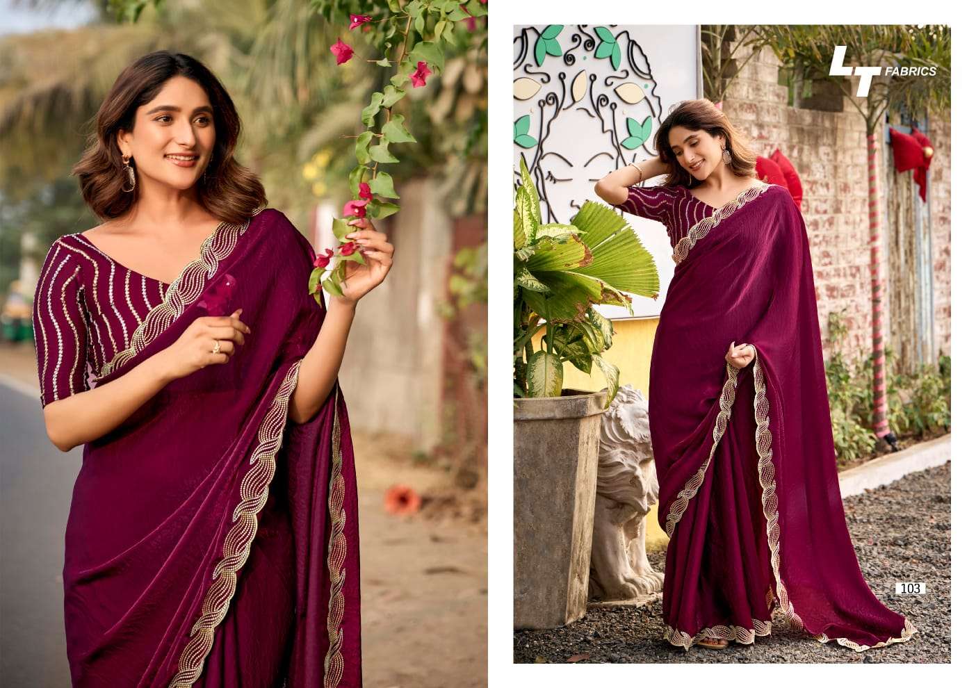 kashvi creation presents lighting vol-1 malai silk designer best saree catalog wholesaler and exporter in surat
