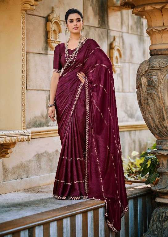 kashvi creation presents platinum vol-7 silk shop trendy printed saree catalog wholesaler and exporter 
