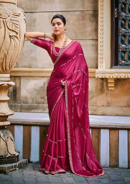 kashvi creation presents platinum vol-7 silk shop trendy printed saree catalog wholesaler and exporter 