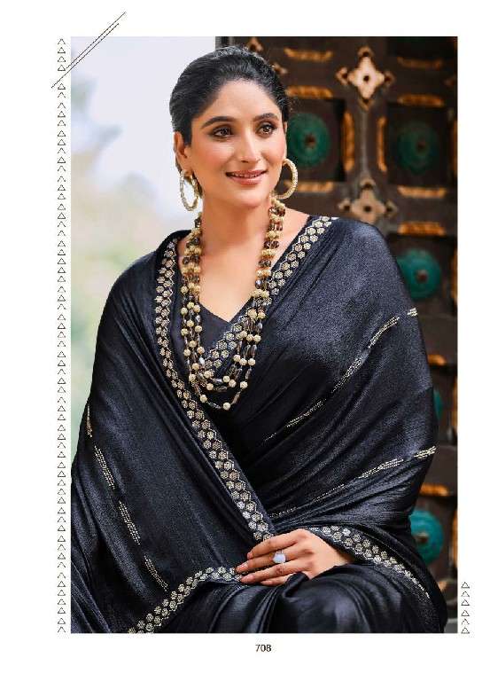 kashvi creation presents platinum vol-7 silk shop trendy printed saree catalog wholesaler and exporter 