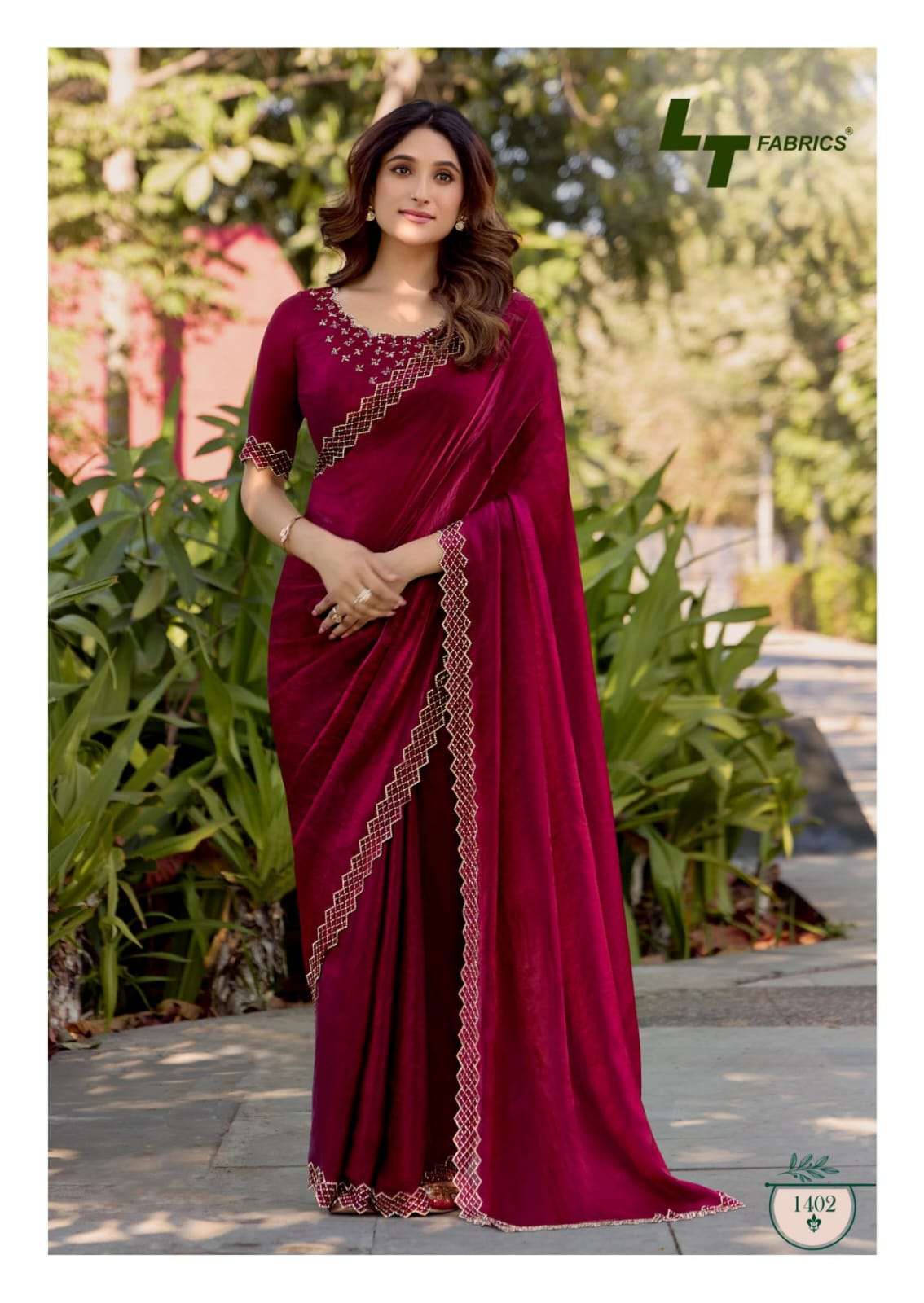 Kashvi Creation Presents Silver Stone Vol-14 Jharkan Work Fashionable Sarees Catalog Wholesaler And Exporter in Surat