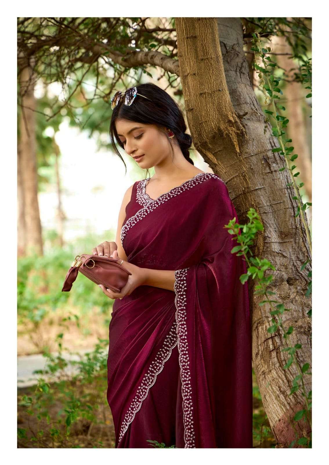 Kashvi Creation Presents Silver Stone Vol-7 Jharkan Work Fashionable Sarees Catalog Wholesaler And Exporter in Surat