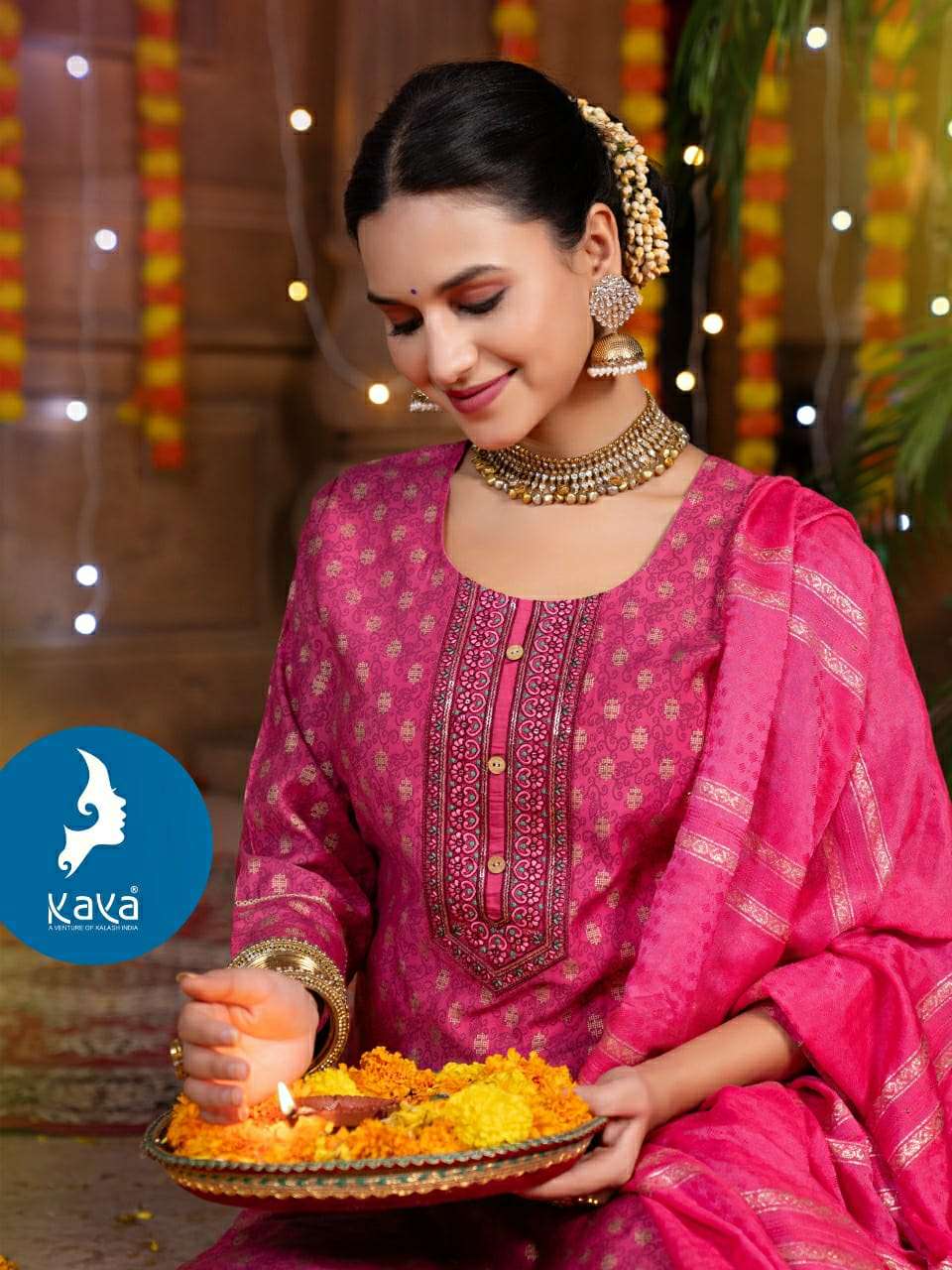 kaya presents maayra vol-2 roman silk readymade kurtis catalog wholesaler and exporter 