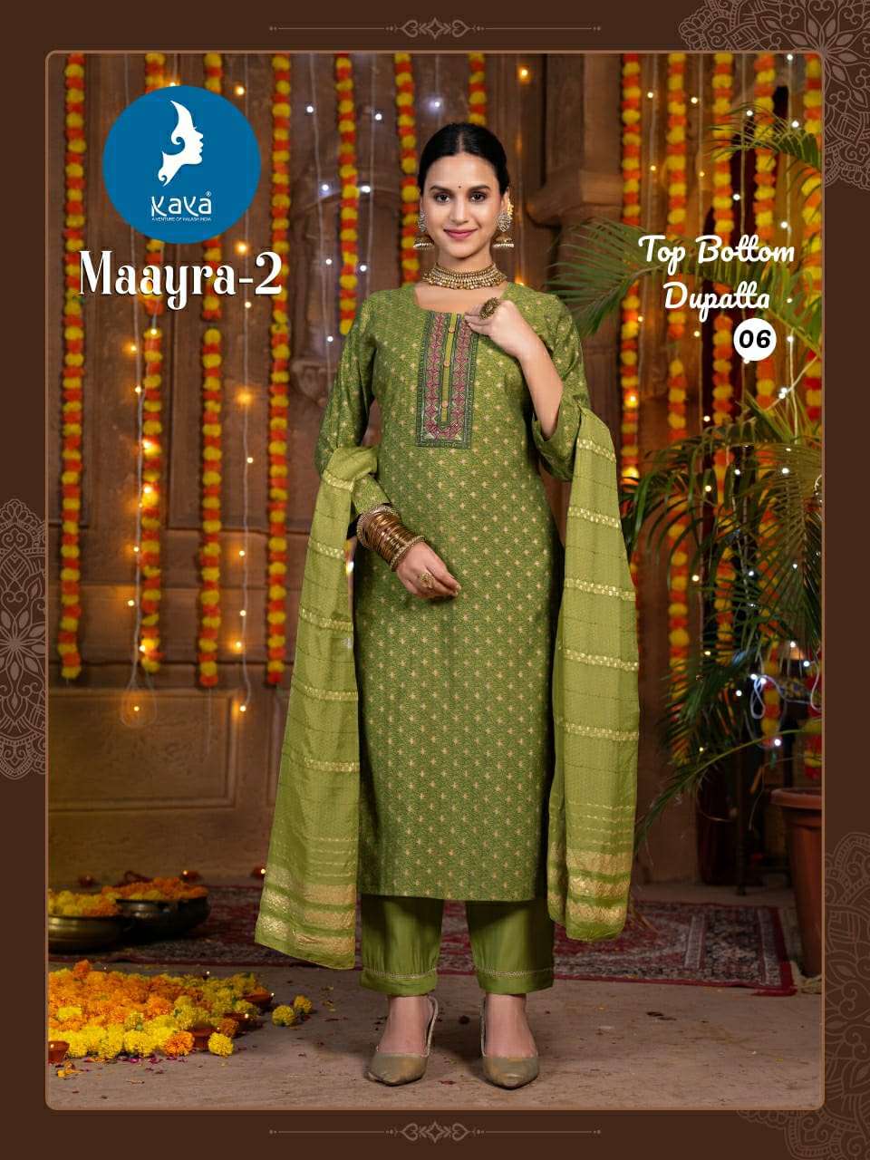kaya presents maayra vol-2 roman silk readymade kurtis catalog wholesaler and exporter 