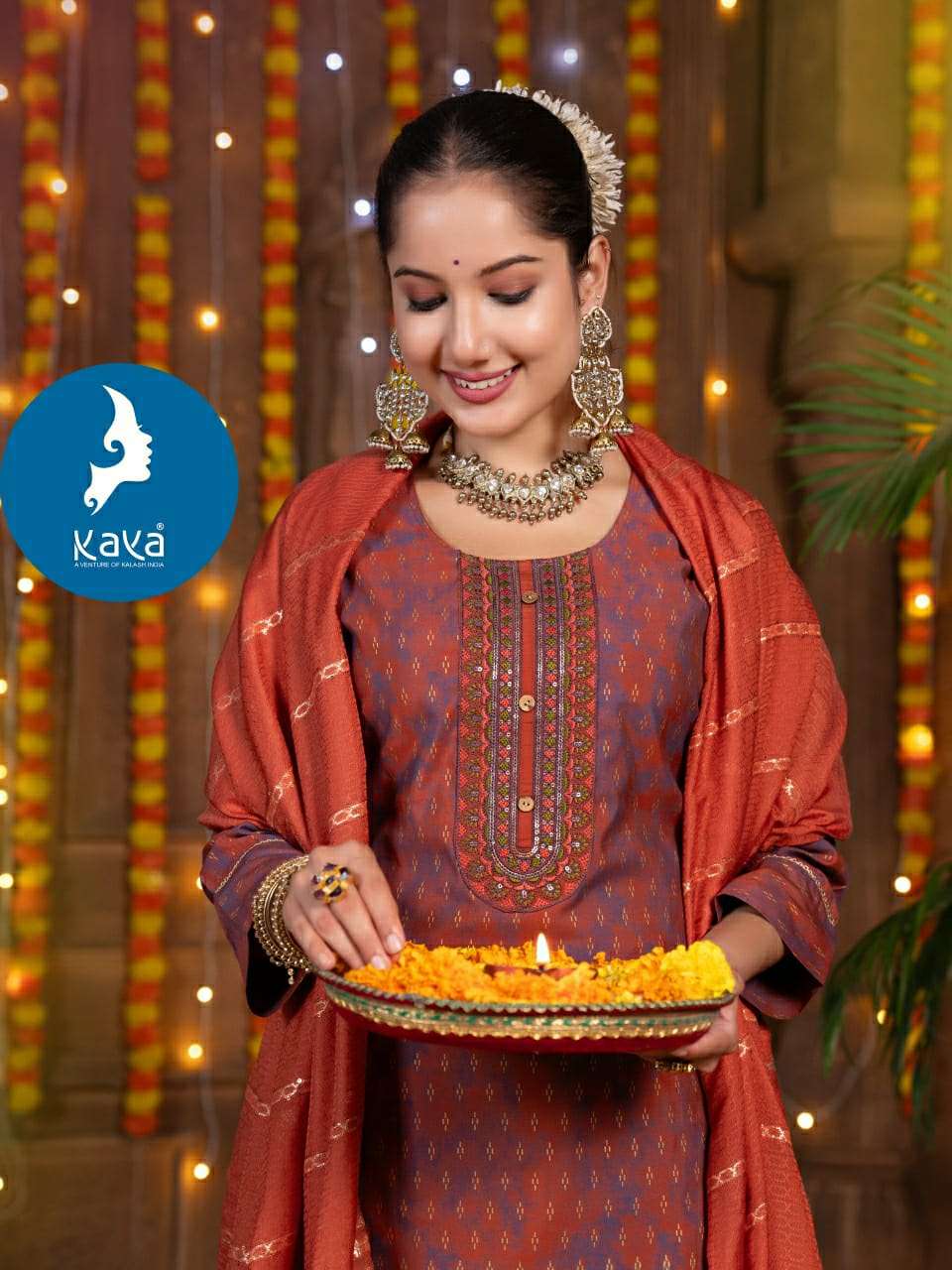 kaya presents maayra vol-2 roman silk readymade kurtis catalog wholesaler and exporter 