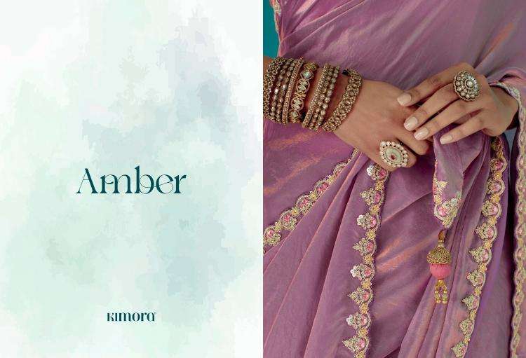 Kimora Presents Amber 2191-2201 Fancy Shop Stunning Party Sarees For Any Occasion Catalog Wholesaler And Exporter In Surat