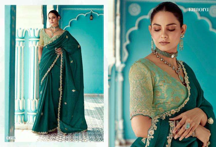 Kimora Presents Amber 2191-2201 Fancy Shop Stunning Party Sarees For Any Occasion Catalog Wholesaler And Exporter In Surat