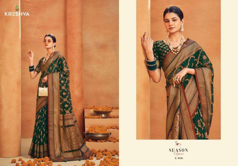 kreshva presents nilima georgette party wear saree for womens catalog wholesaler and exporter 