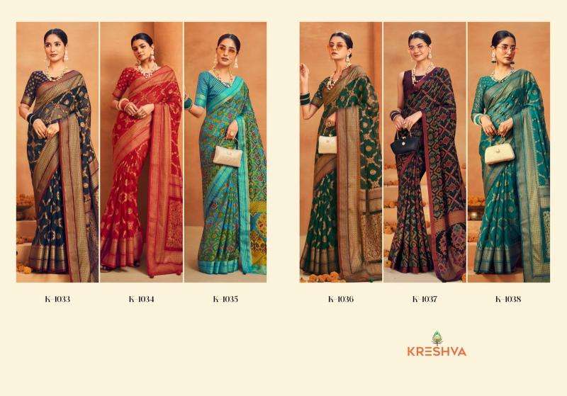 kreshva presents nilima georgette party wear saree for womens catalog wholesaler and exporter 