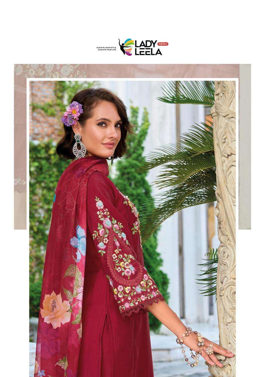 lady leela presents charchay viscose readymade party wear 3pcs kurtis catalog wholesaler and exporter 