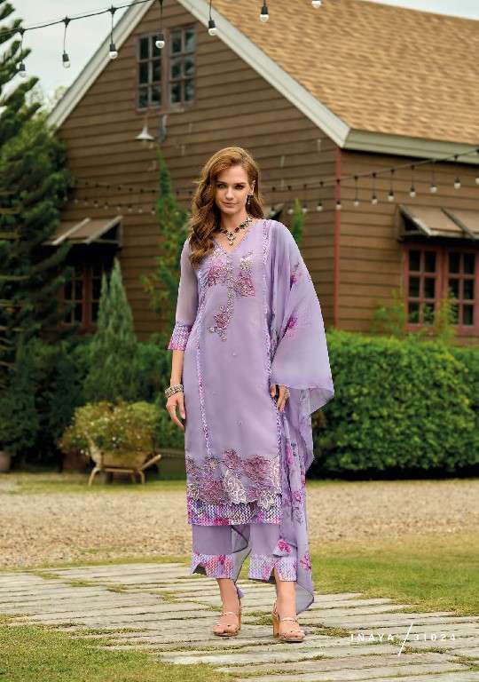 lady leela presents Inaya vol-2 readymade organza modern 3pcs kurtis catalog wholesaler and exporter 