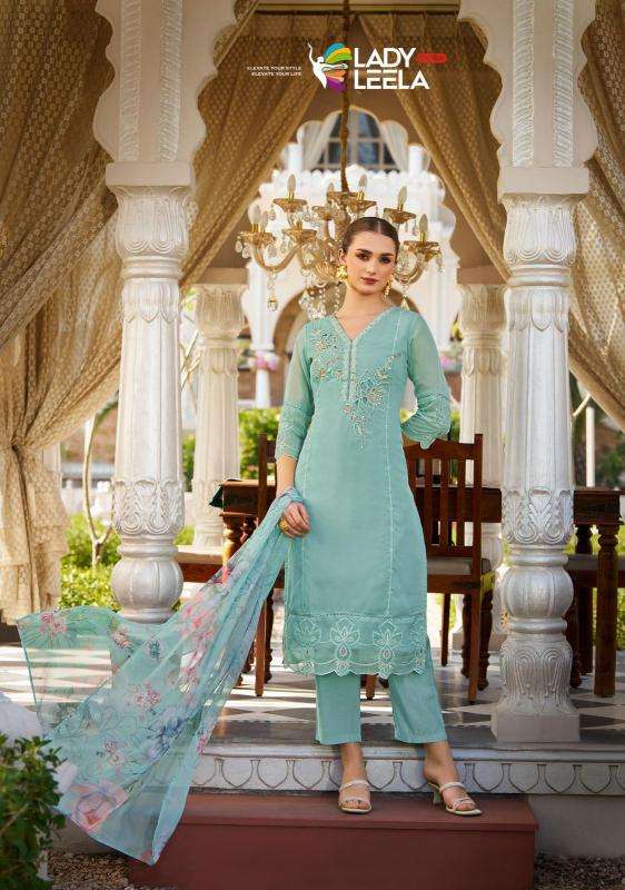 lady leela presents varnika viscose silk fully stitch designer kurtis catalog wholesaler and exporter 