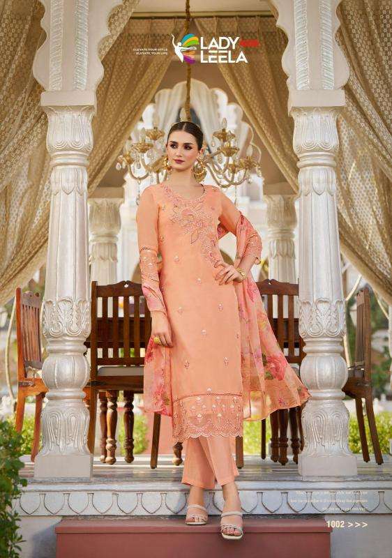 lady leela presents varnika viscose silk fully stitch designer kurtis catalog wholesaler and exporter 
