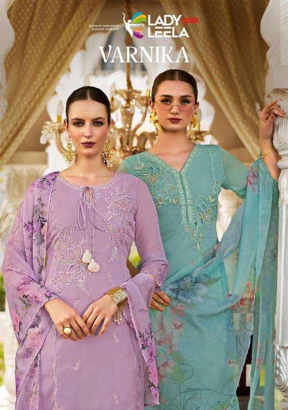 lady leela presents varnika viscose silk fully stitch designer kurtis catalog wholesaler and exporter 