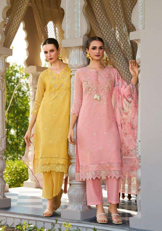 lady leela presents varnika viscose silk fully stitch designer kurtis catalog wholesaler and exporter 