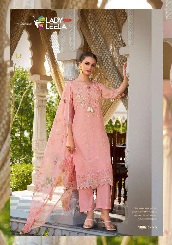 lady leela presents varnika viscose silk fully stitch designer kurtis catalog wholesaler and exporter 