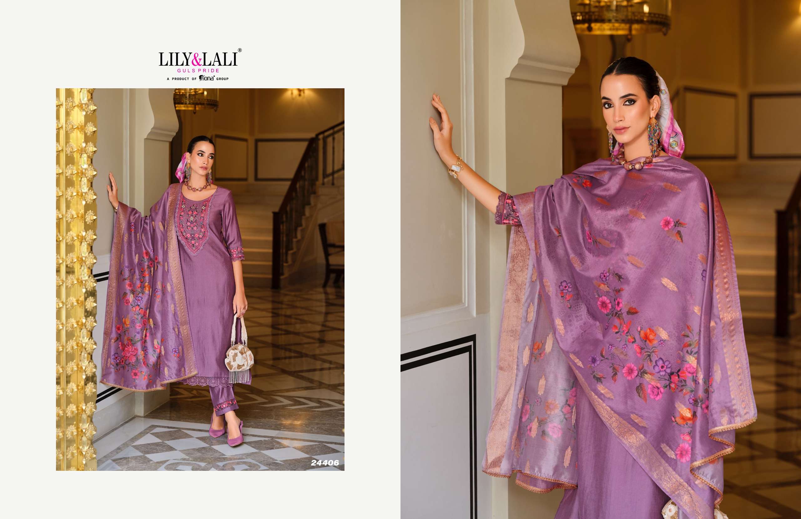 LILY & LALI PRESENTS MALVIKA VOL-3 VISCOSE FANCY KURTIS CATALOG WHOLESALER AND EXPORTER IN SURAT