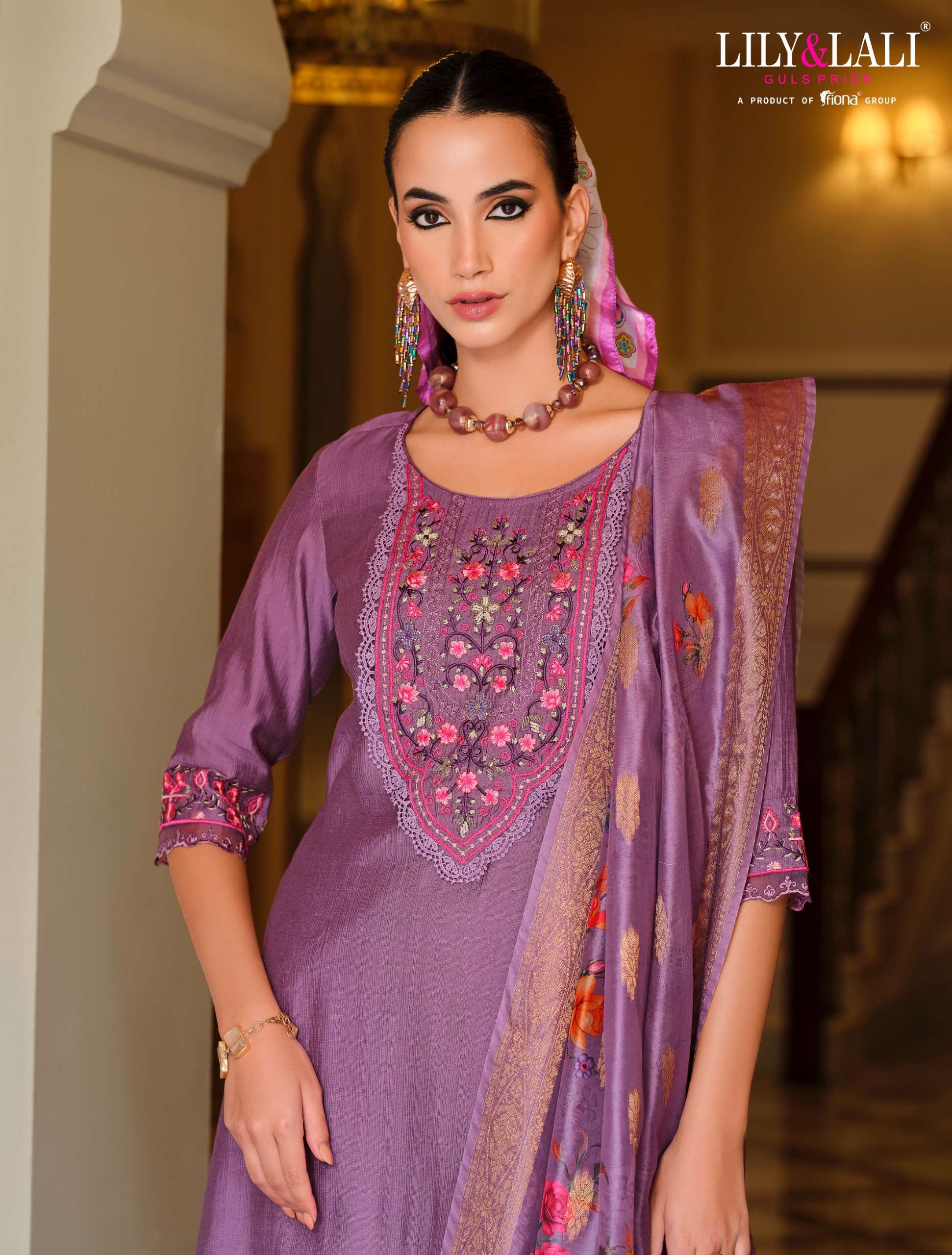 LILY & LALI PRESENTS MALVIKA VOL-3 VISCOSE FANCY KURTIS CATALOG WHOLESALER AND EXPORTER IN SURAT