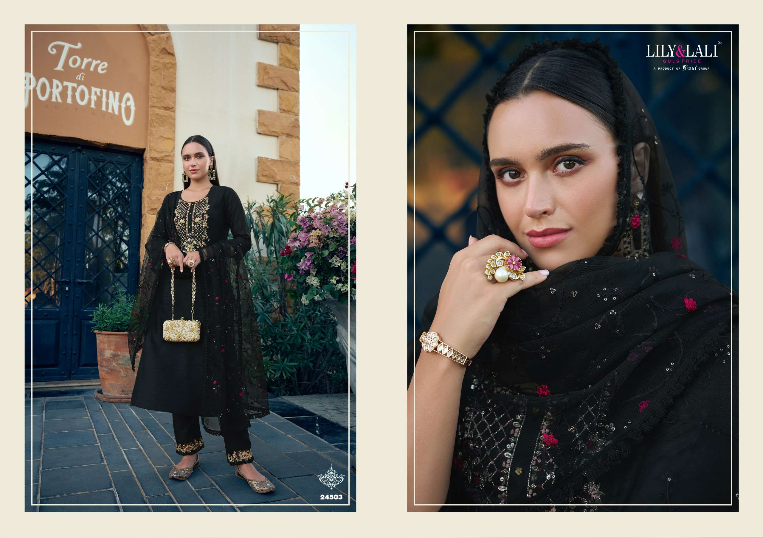 LILY & LALI PRESENTS MARIA-9 VOL-5 VICHITRA FANCY KURTIS CATALOG WHOLESALER AND EXPORTER IN SURAT