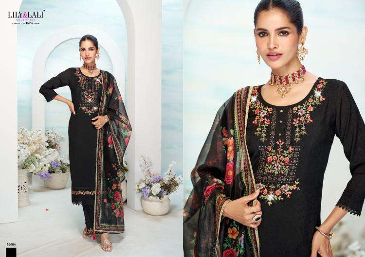 lily & lali presents mishka readymade jacquard viscose silk kurtis catalog wholesaler and exporter 