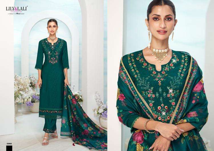 lily & lali presents mishka readymade jacquard viscose silk kurtis catalog wholesaler and exporter 
