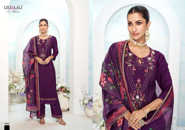 lily & lali presents mishka readymade jacquard viscose silk kurtis catalog wholesaler and exporter 