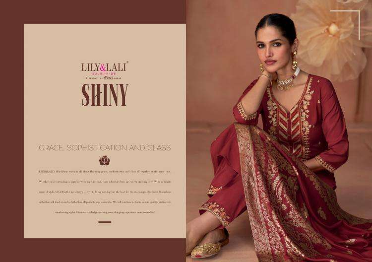 lily & lali presents shiny viscose readymade party wear kurtis catalog wholesaler and exporter 