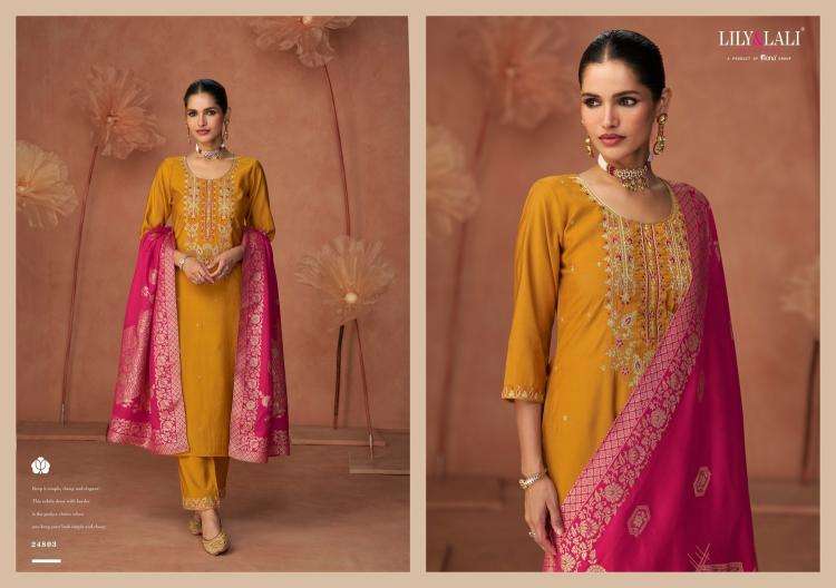 lily & lali presents shiny viscose readymade party wear kurtis catalog wholesaler and exporter 