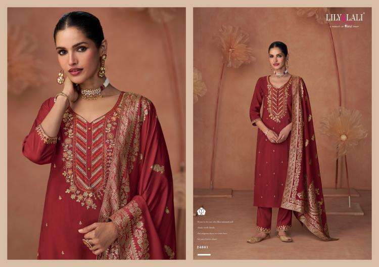 lily & lali presents shiny viscose readymade party wear kurtis catalog wholesaler and exporter 