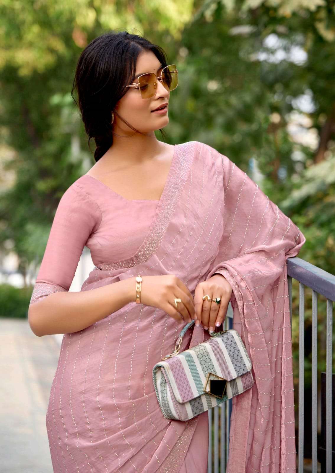 Lt Fashions Presents Primark Vol-1 Malai Silk Casual Saree With Fancy Blouse Catalog Wholesaler And Exporter 