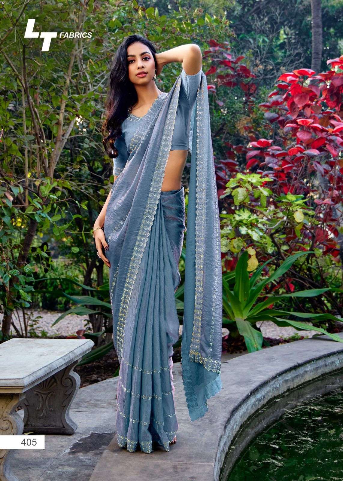 Lt Fashions Presents Primark Vol-4 Malai Silk Casual Printed Saree With Fancy Blouse Catalog Wholesaler And Exporter 
