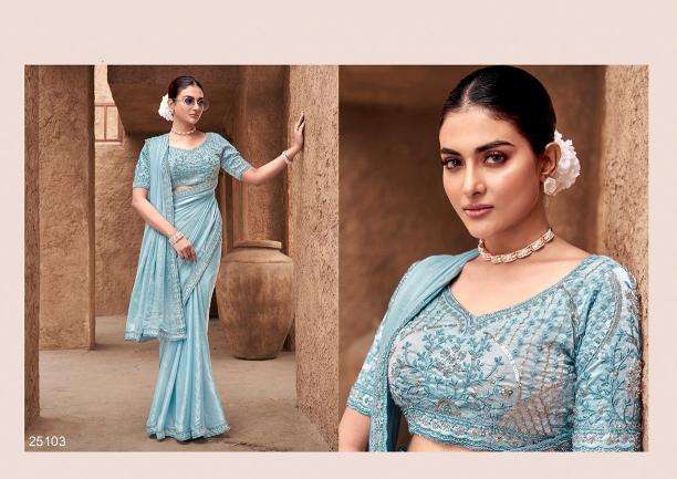 Mahotsav Presents Moh Manthan 25100 Series Raya Traditional Sarees With Stitch Blouse Catalog Wholesaler And Exporter 