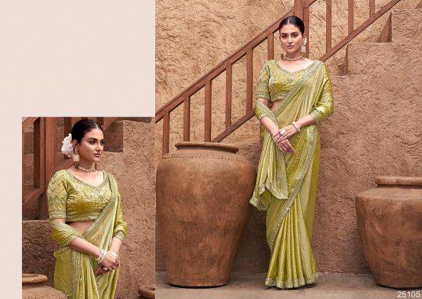 Mahotsav Presents Moh Manthan 25100 Series Raya Traditional Sarees With Stitch Blouse Catalog Wholesaler And Exporter 