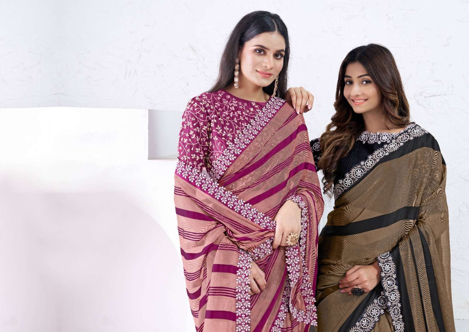 Mahotsav Presents Norita 44000 Series Swaraa Crape Silk Exclusive Sarees For Every Occasion Catalog wholesaler and Exporter 