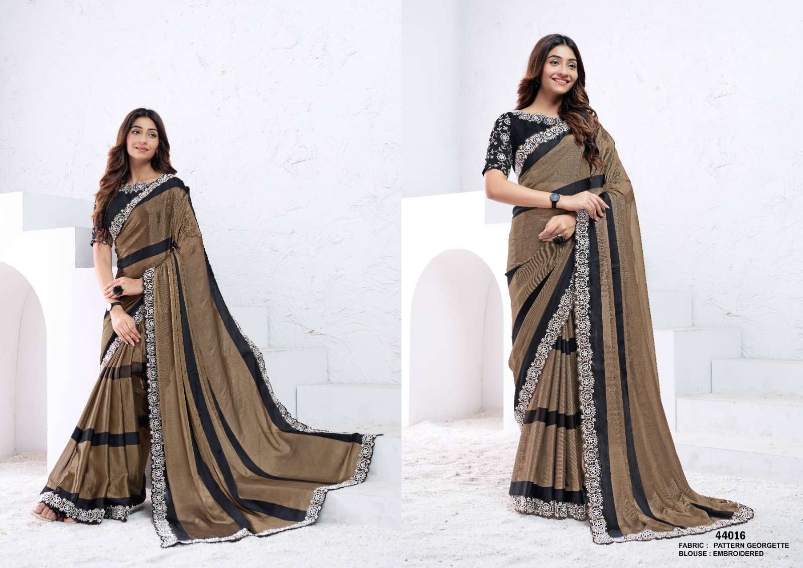 Mahotsav Presents Norita 44000 Series Swaraa Crape Silk Exclusive Sarees For Every Occasion Catalog wholesaler and Exporter 
