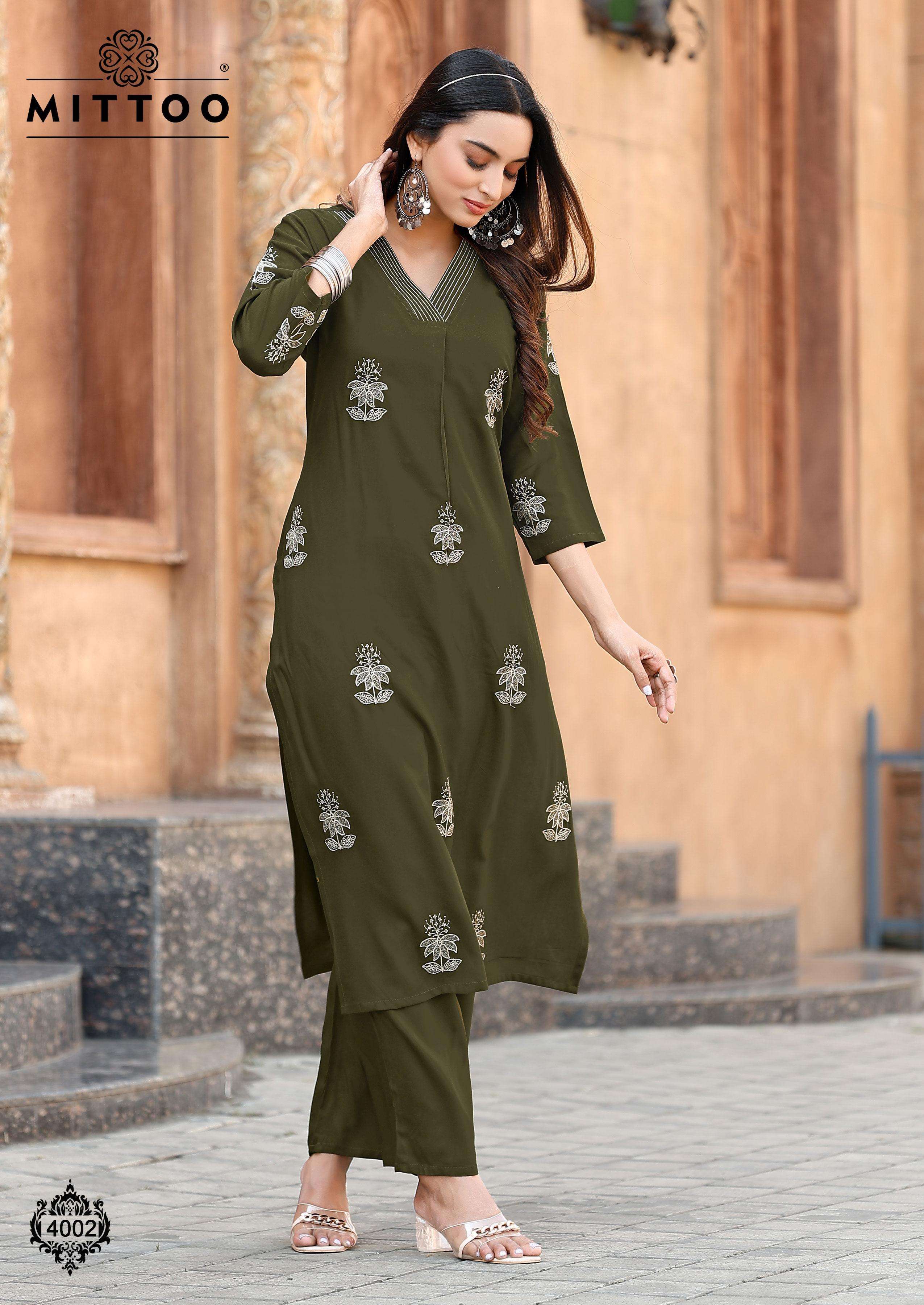 MITTOO PRESENTS ALBELLA FANCY RAYON KURTIS CATALOG WHOLESALER AND EXPORTER IN SURAT