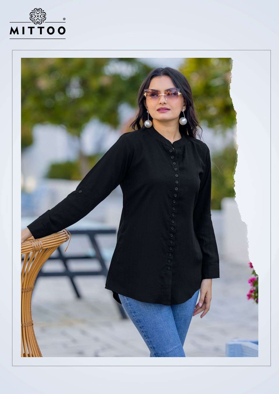 MITTOO PRESENTS CUDBURY RAYON SHORT KURTIS CATALOG WHOLESALER AND EXPORTER IN SURAT
