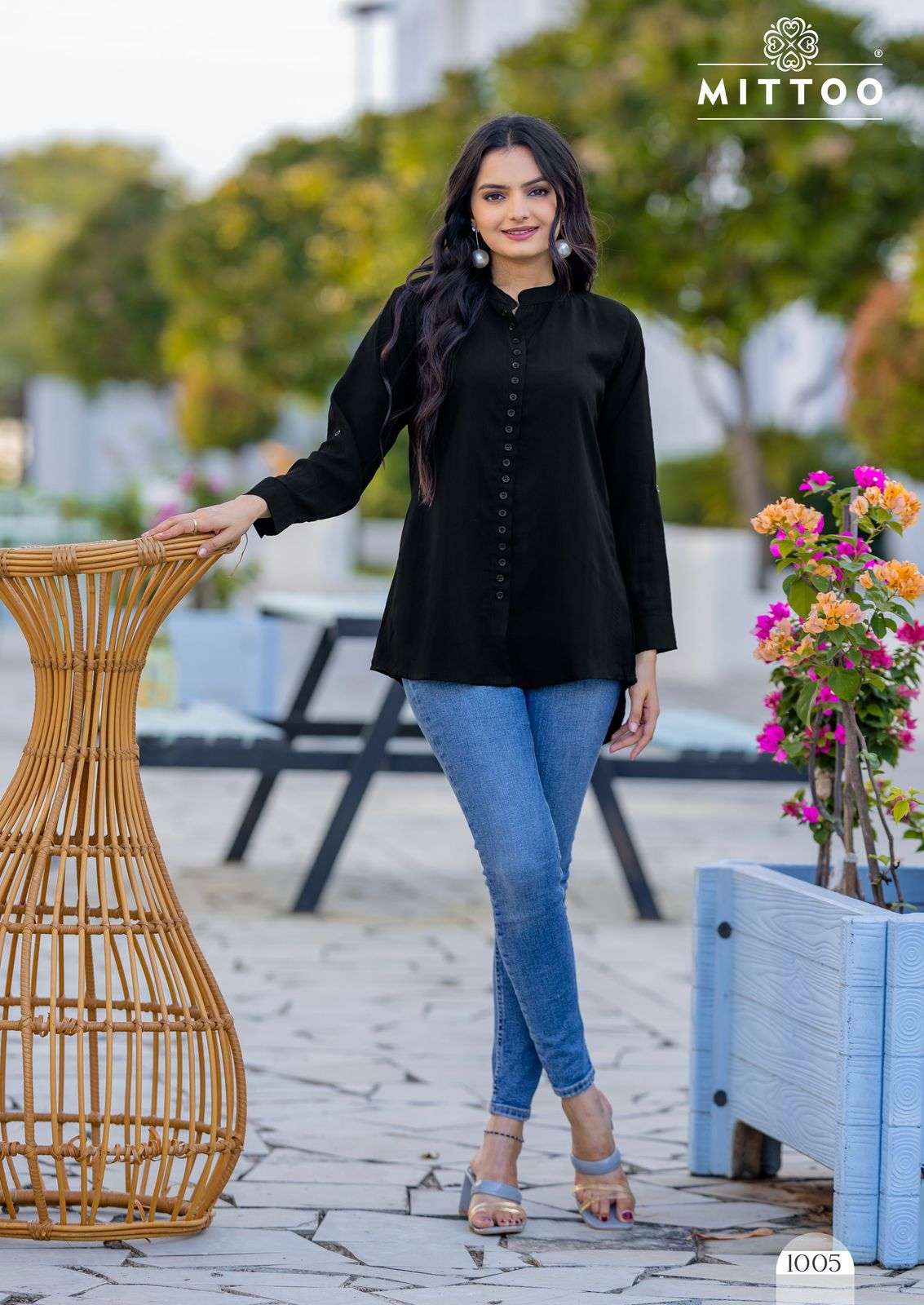 MITTOO PRESENTS CUDBURY RAYON SHORT KURTIS CATALOG WHOLESALER AND EXPORTER IN SURAT