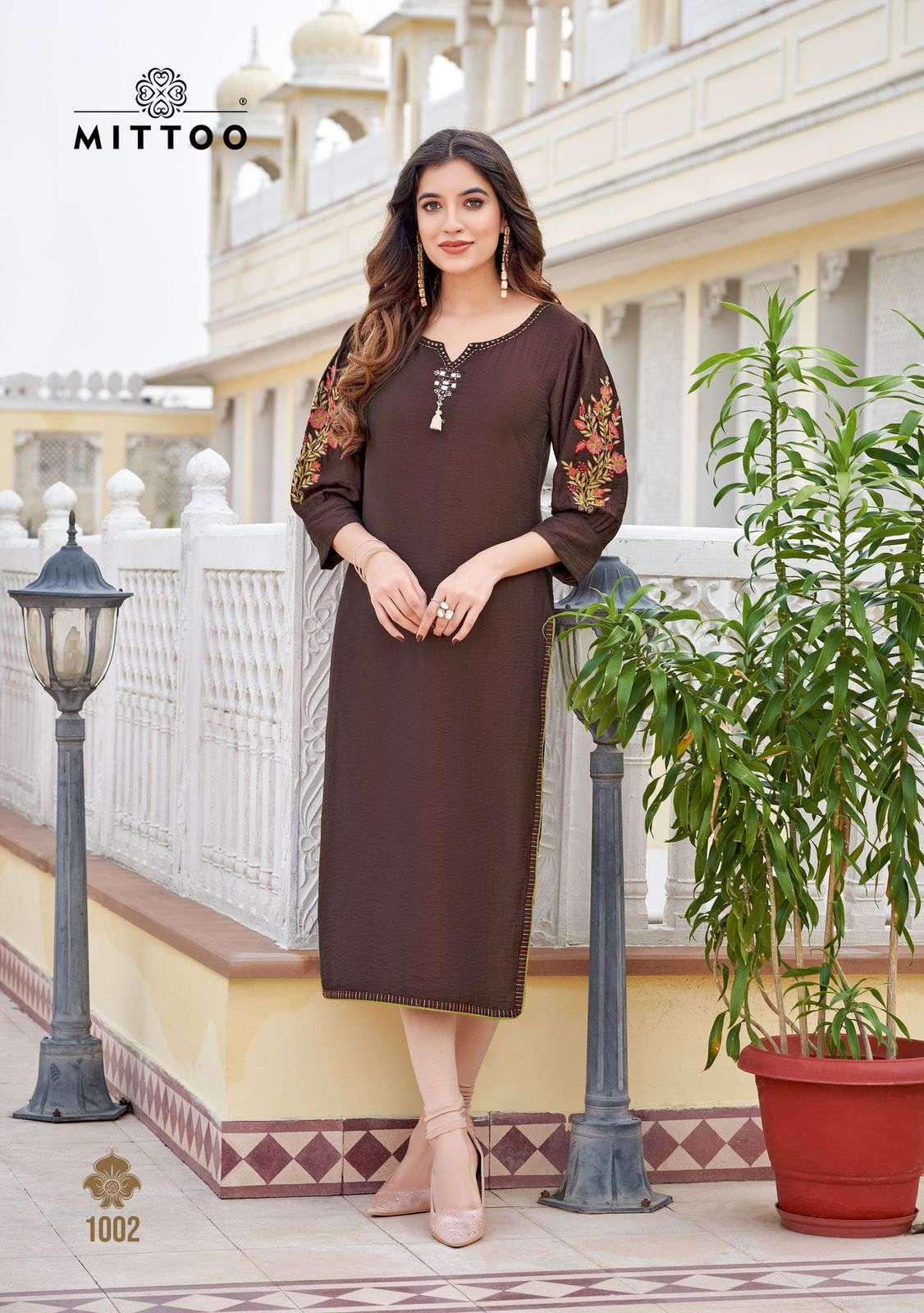 MITTOO PRESENTS KAAMIYA FANCY RAYON KURTIS CATALOG WHOLESALER AND EXPORTER IN SURAT
