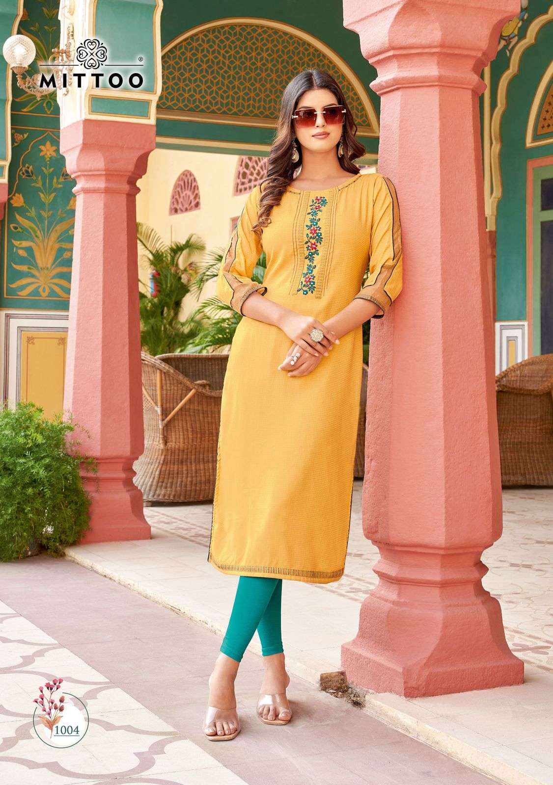 MITTOO PRESENTS KALISTA FANCY RAYON KURTIS CATALOG WHOLESALER AND EXPORTER IN SURAT
