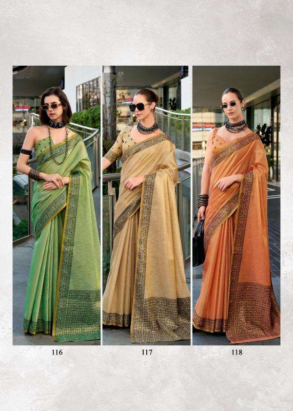 rajpath presents blackberry linen tissue silk elegant style saree catalog wholesaler and exporter 