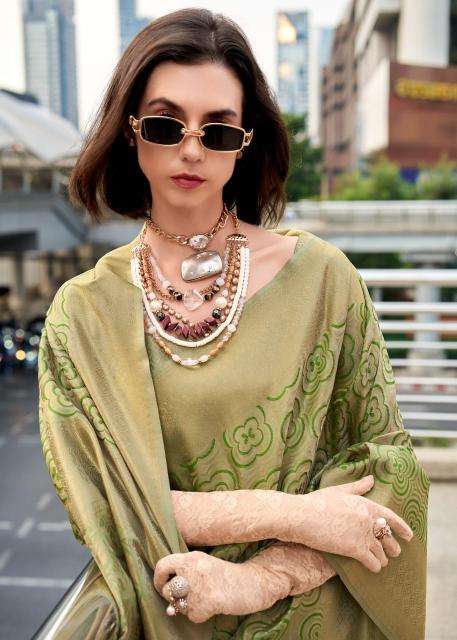 rajpath presents butterscotch kanchivaram handloom stylish look saree catalog wholesaler and exporter 