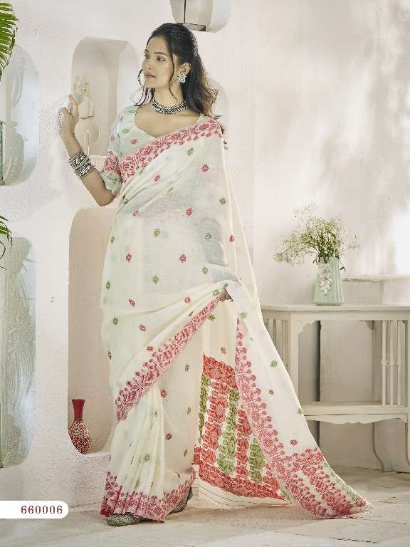 Rajpath Presents Disha Silk Wholesale Linen Fabrics Indian Sarees Catalog Wholesaler And Exporter 