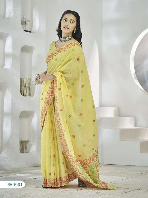 Rajpath Presents Disha Silk Wholesale Linen Fabrics Indian Sarees Catalog Wholesaler And Exporter 